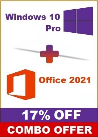 Windows 10 Professional and Office 2021 32/64 Bit Key - Email Delivery